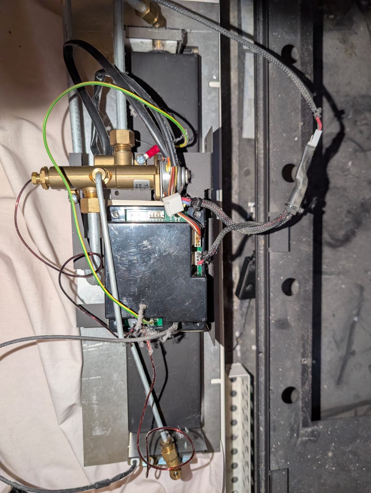 Gas valve wiring repair